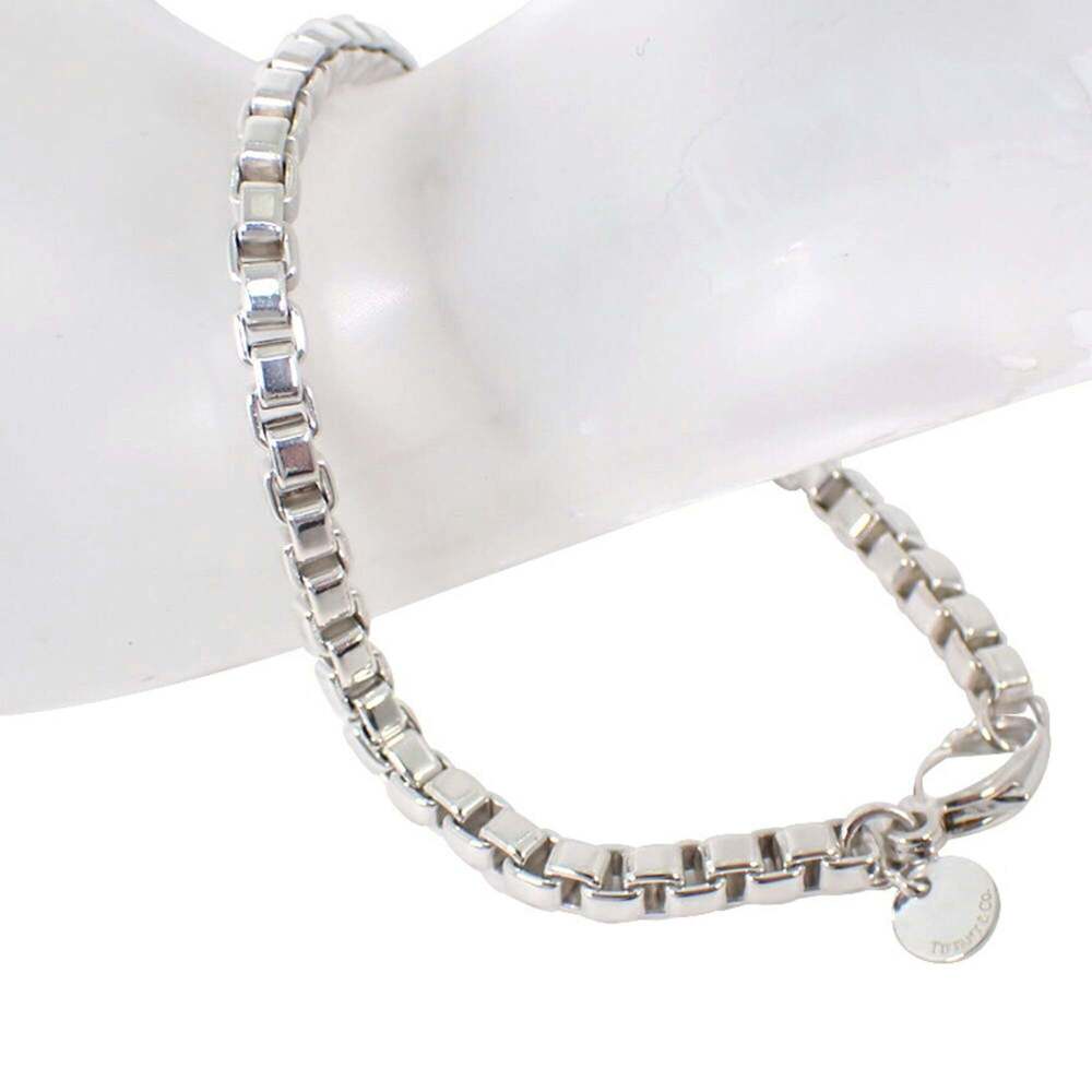 TIFFANY Authentic Silver Charm Bracelet - Picture 2 of 9